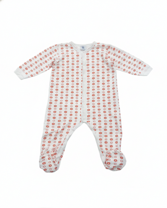 Petit Bateau Pyjama Fille Blanc