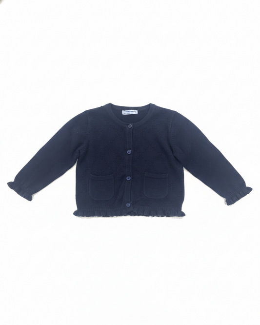 Mayoral Cardigan Fille Bleu