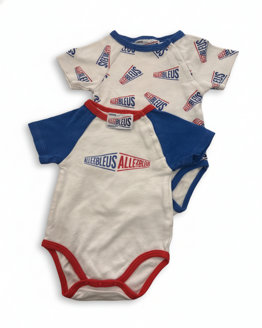 Aller les Bleus Cache-couche Neutre Blanc