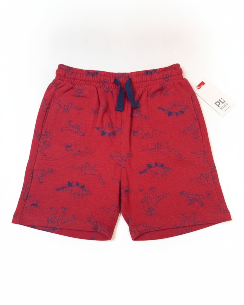 Petit Lem Short Garçon Rouge