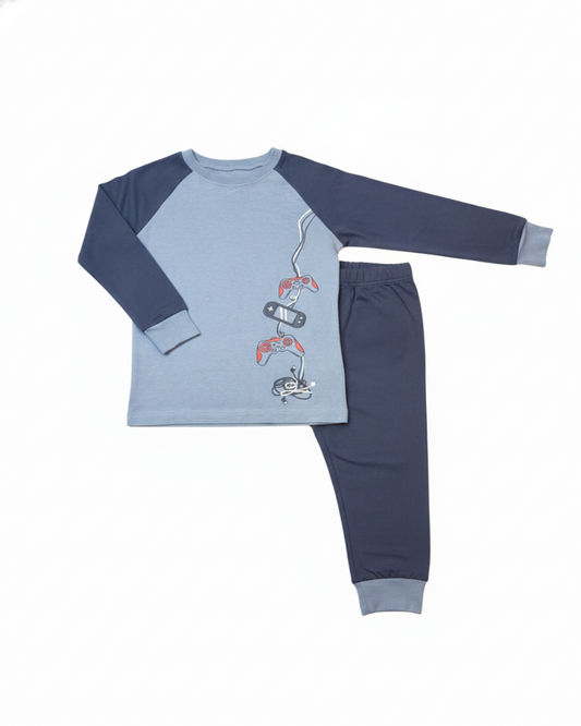 Petit Lem Pyjama Garçon Bleu