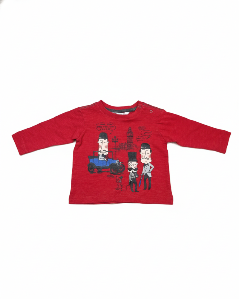 PL Kids Tee-shirt Neutre Rouge