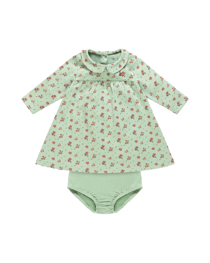 Mini Wardrobes Robe Fille Vert