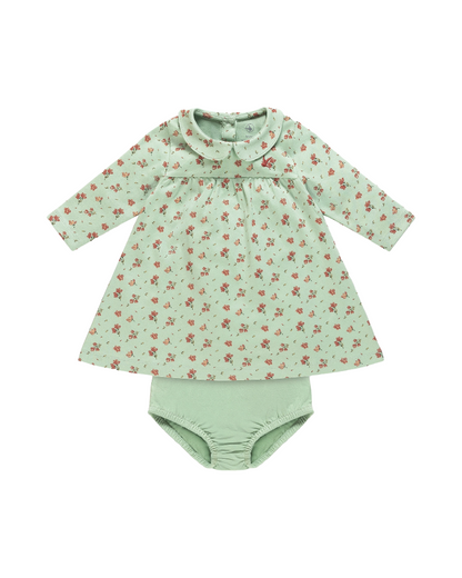 Mini Wardrobes Robe Fille Vert