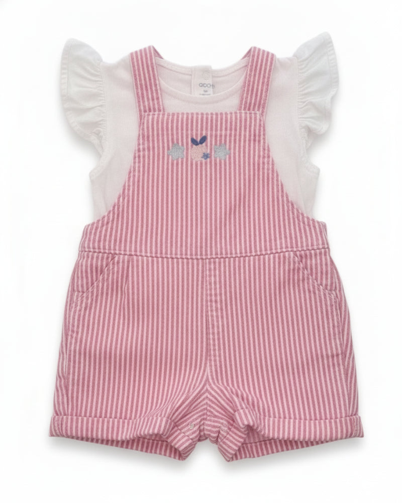 Obaïbi Ensemble Fille Blanc
