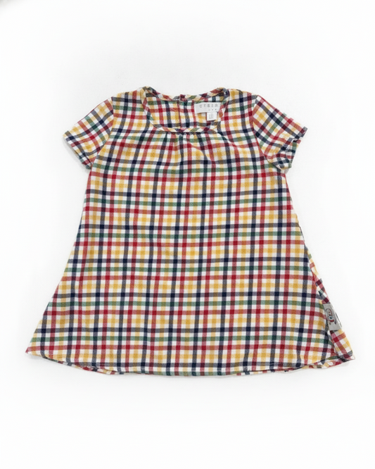 Stripes HBC Robe Fille Blanc