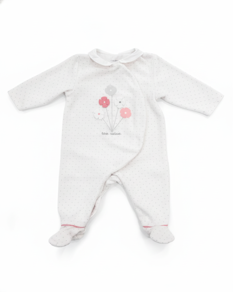 Obaïbi Pyjama Fille Gris