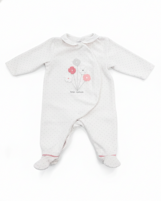Obaïbi Pyjama Fille Gris