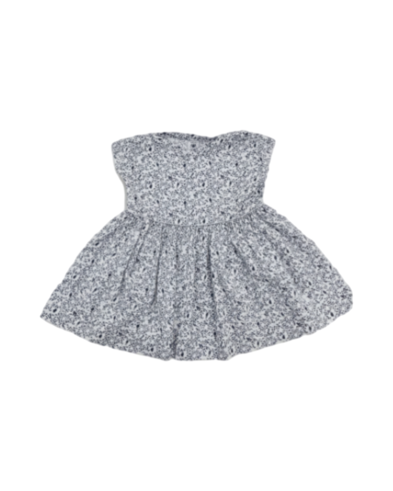 Petit Bateau Robe Fille Blanc