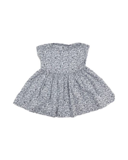 Petit Bateau Robe Fille Blanc