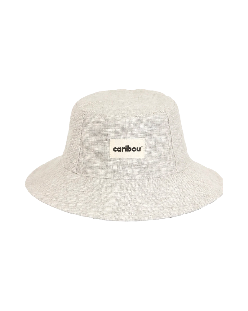 Caribou Chapeau Ecru Très Grand