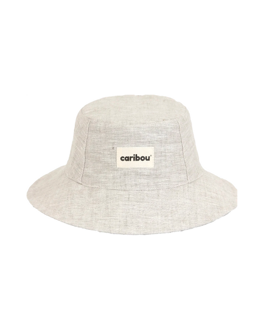 Caribou Chapeau Ecru Très Grand