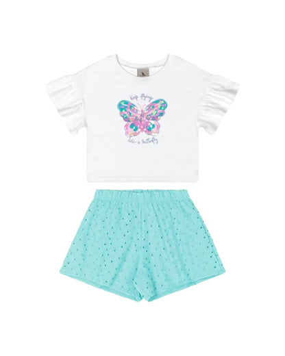 QuimbyKidsQuimbyKids Ensemble Fille Blanc