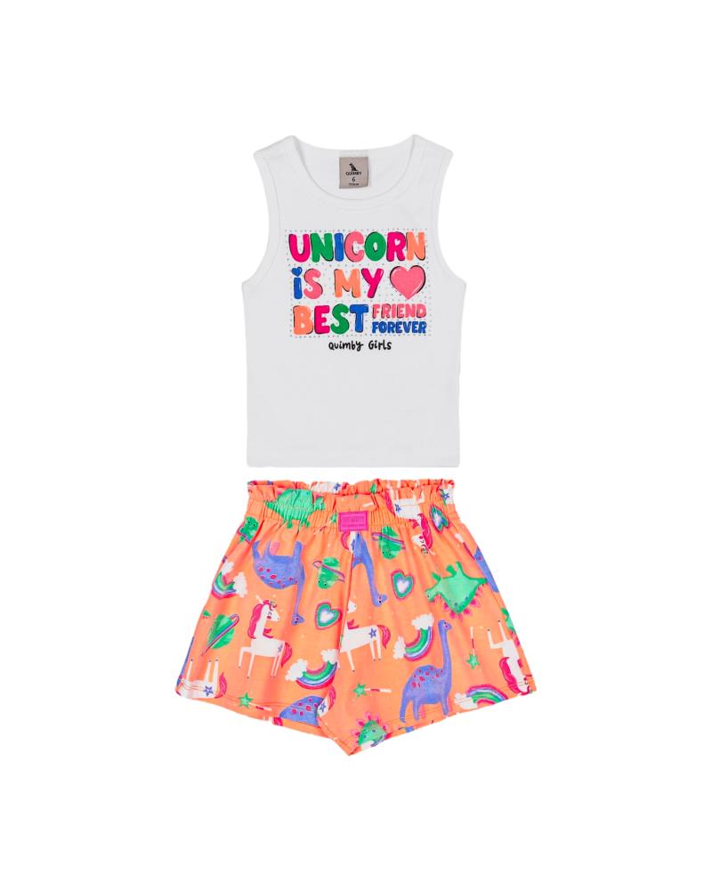 QuimbyKidsQuimbyKids Ensemble Fille Blanc