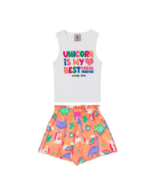 QuimbyKidsQuimbyKids Ensemble Fille Blanc
