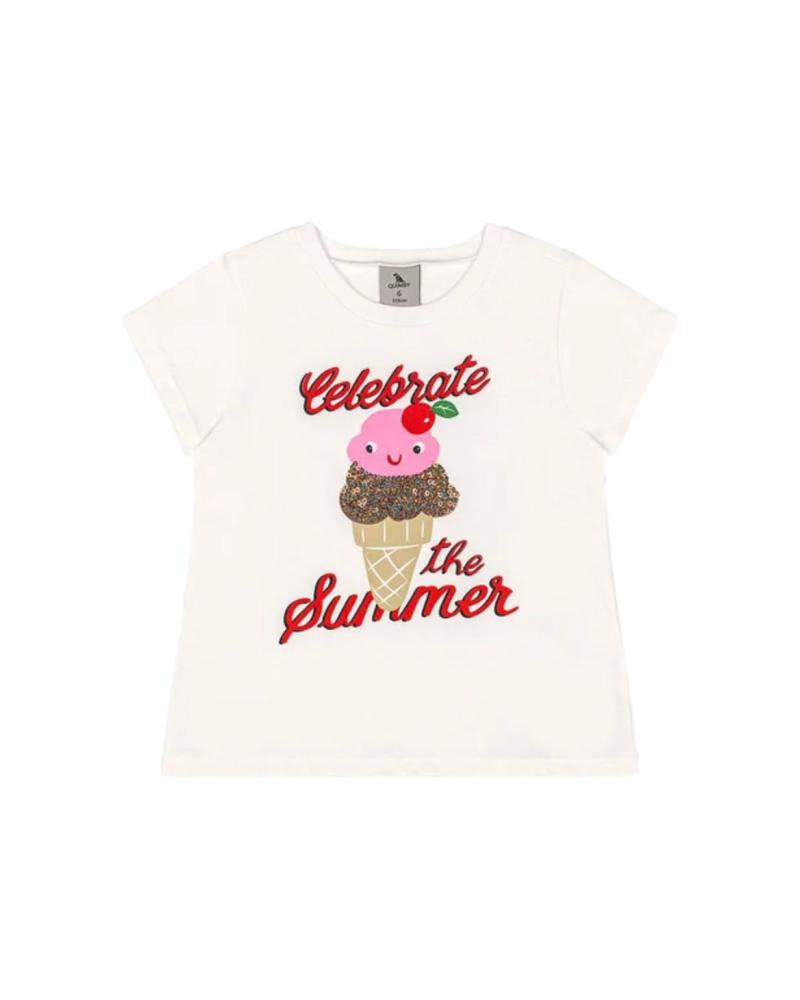 QuimbyKidsQuimbyKids Tee-shirt Fille Blanc