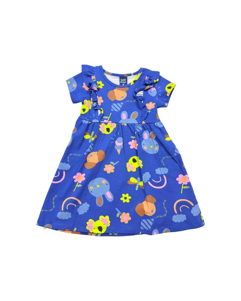 BeeLOOPBeeLOOP Robe Fille Bleu