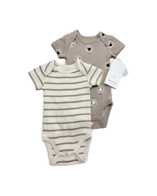 Petit LemPetit Lem Lot de 2 Garçon Gris