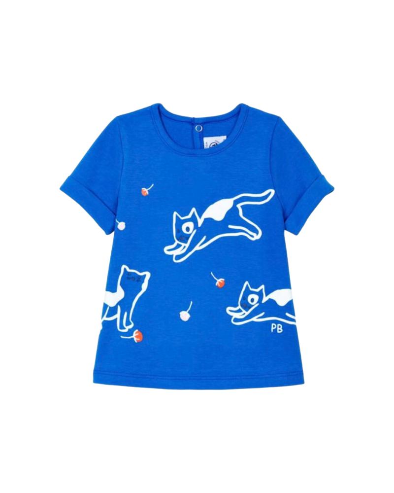 Petit BateauPetit Bateau Tee-shirt Fille Bleu