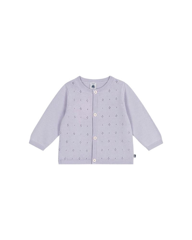 Petit BateauPetit Bateau Cardigan Fille Violet