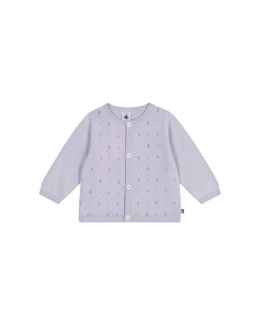 Petit BateauPetit Bateau Cardigan Fille Violet