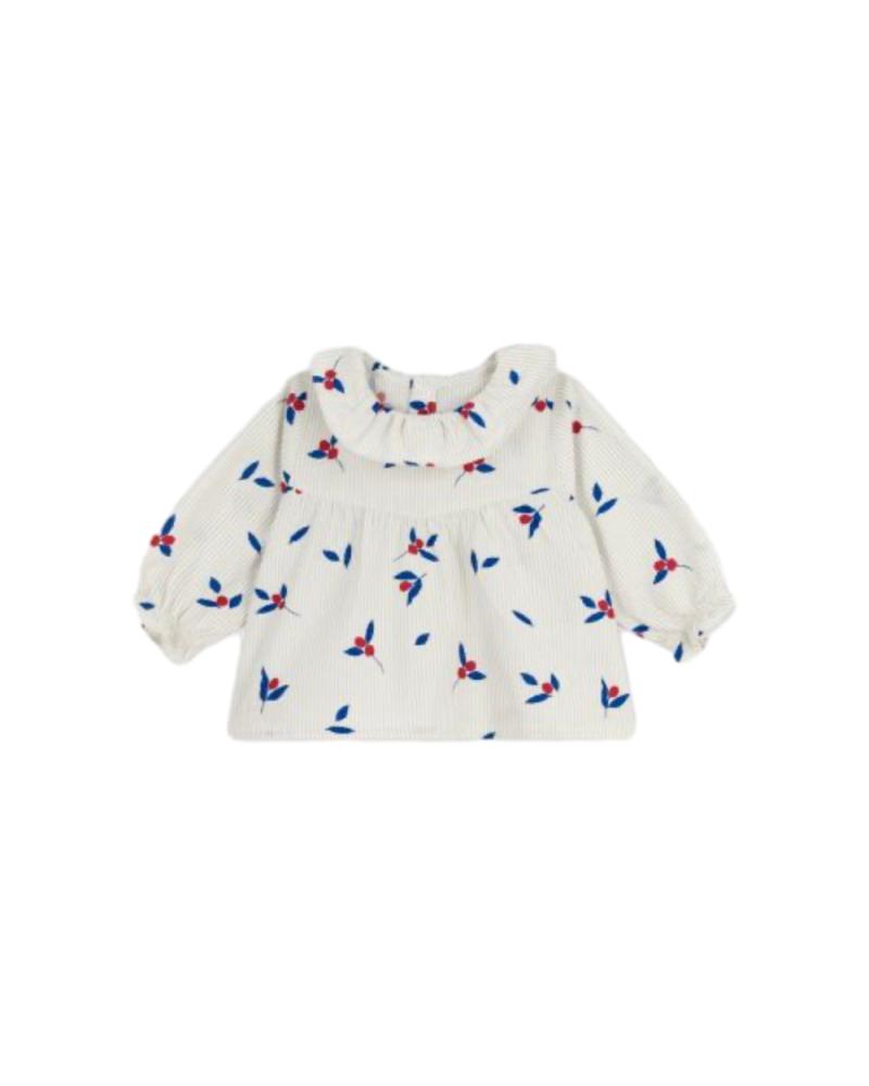 Petit BateauPetit Bateau Chemise Fille Gris