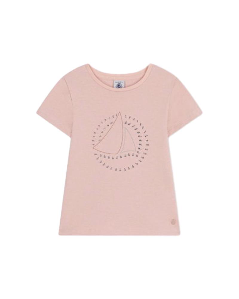 Petit BateauPetit Bateau Tee-shirt Fille Rose