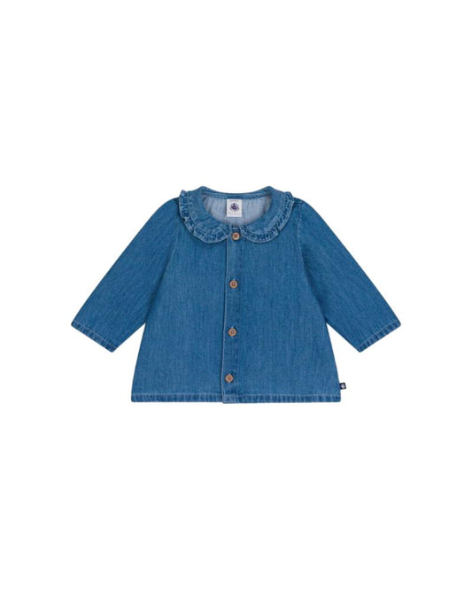 Petit BateauPetit Bateau Chemise Fille Bleu