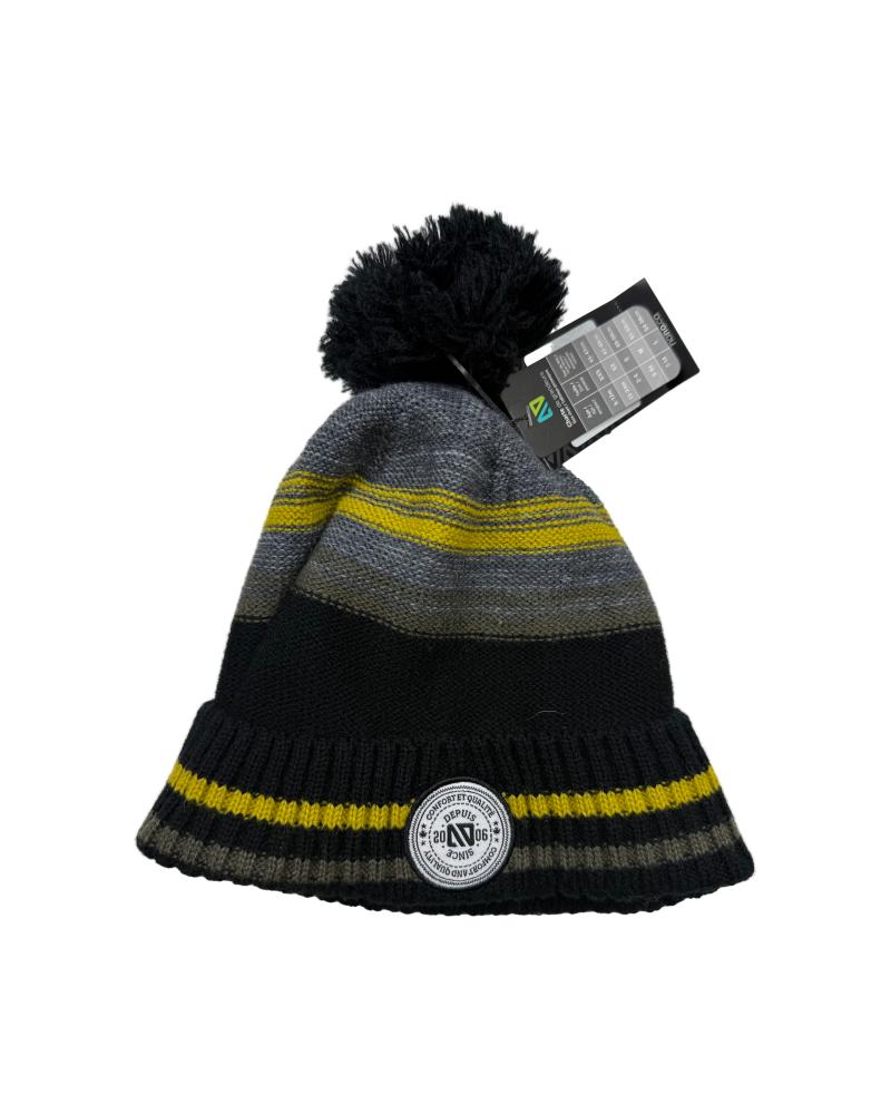 NanoNano Bonnet, Tuque Garçon Noir