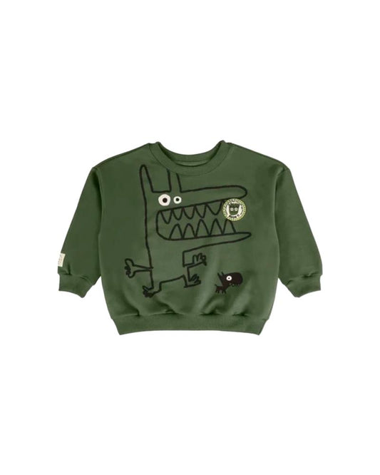 Três e JáTrês e Já Chandail Garçon Vert