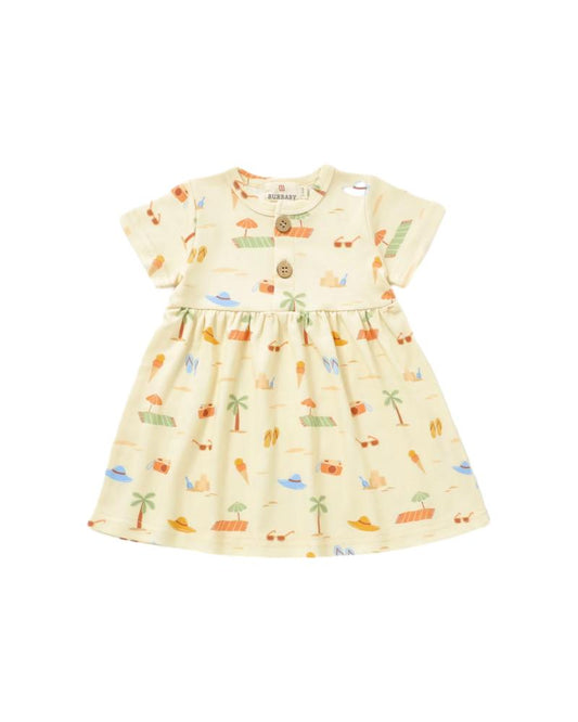 BurbabyBurbaby Robe Fille Jaune