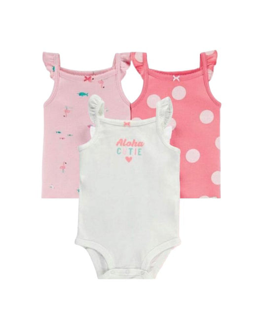 Carter'sCarter's Lot de 3 Fille Blanc