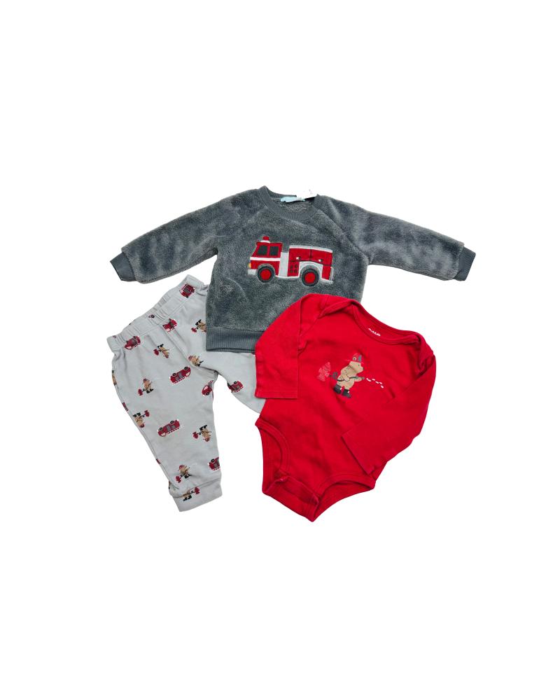 PekklePekkle Ensemble Garçon Gris