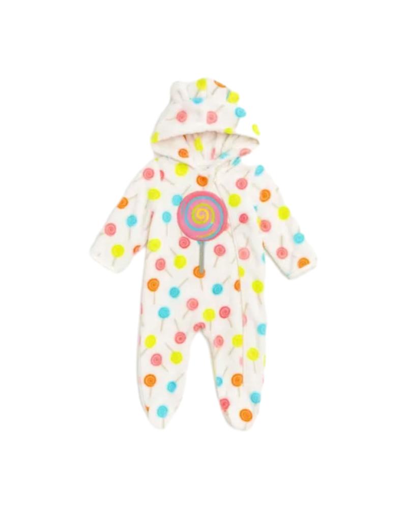 Little Little  Combi, Pilote Fille Blanc