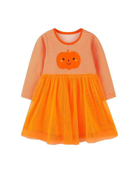 HalloweenHalloween Robe Fille Orange