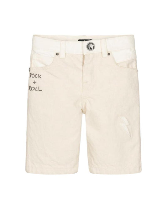 IKKSIKKS Short Garçon Blanc