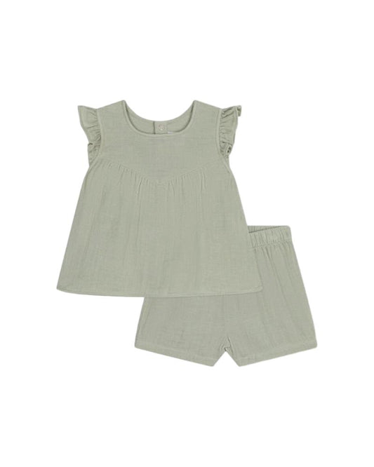Petit BateauPetit Bateau Ensemble Fille Vert