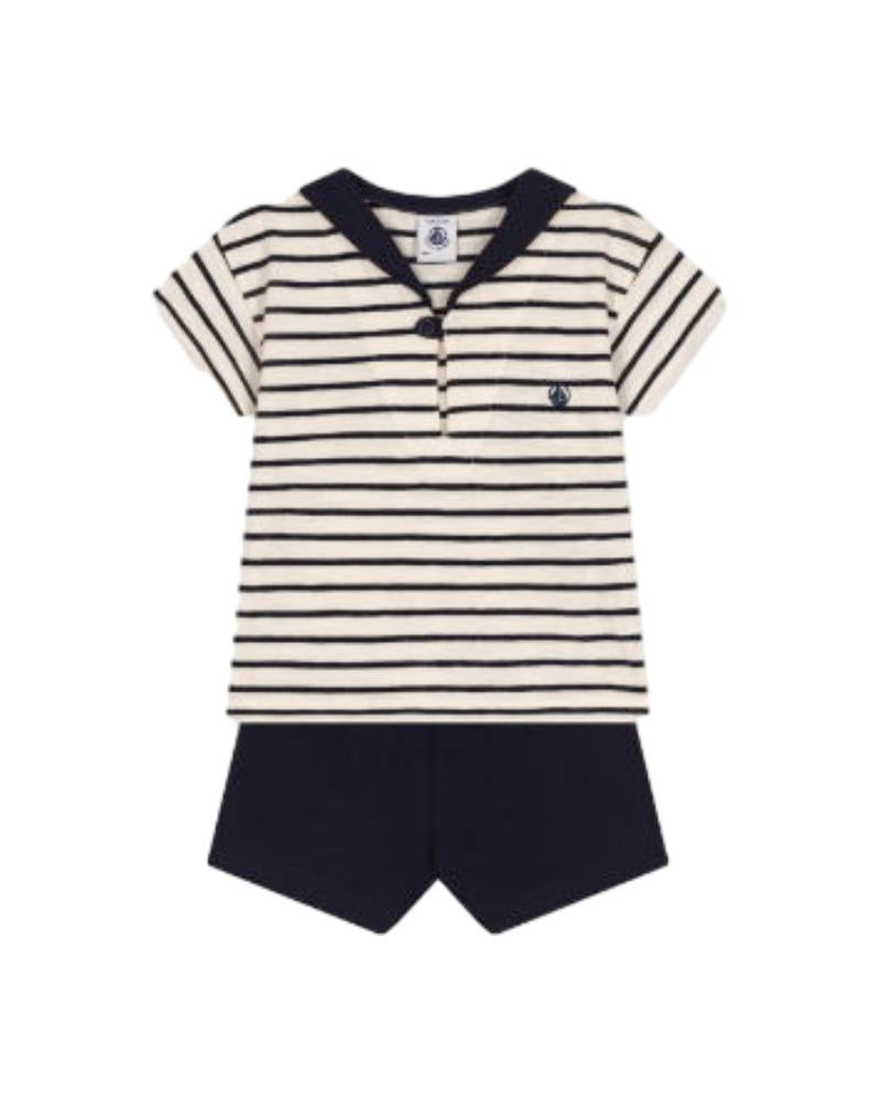 Petit BateauPetit Bateau Ensemble Neutre Blanc