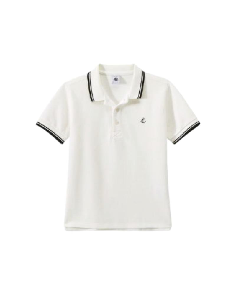 Petit BateauPetit Bateau Polo Garçon Blanc