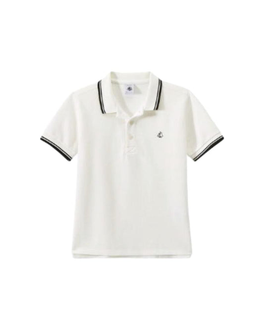Petit BateauPetit Bateau Polo Garçon Blanc