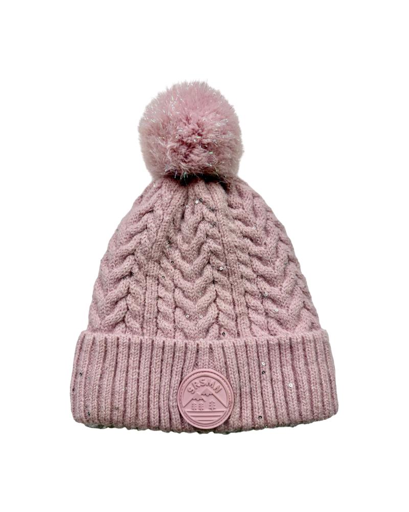 Souris MiniSouris Mini Bonnet, Tuque Fille Rose