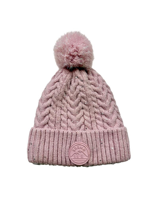 Souris MiniSouris Mini Bonnet, Tuque Fille Rose
