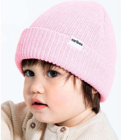 Caribou Tuque rose BÉBÉ
