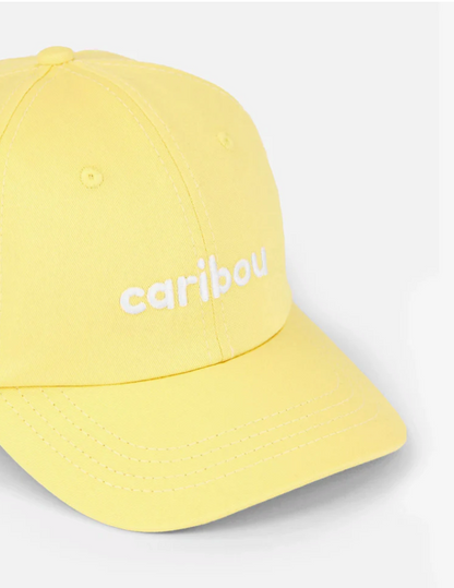 Caribou Casquette Baseball Jaune Taille GRAND