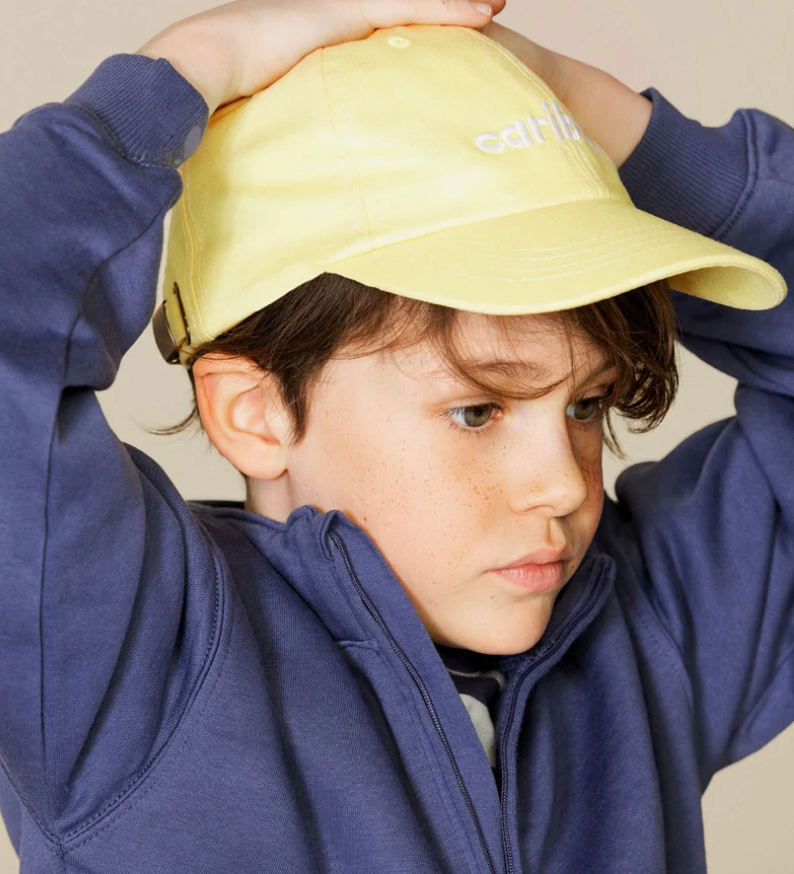 Caribou Casquette Baseball Jaune Taille GRAND