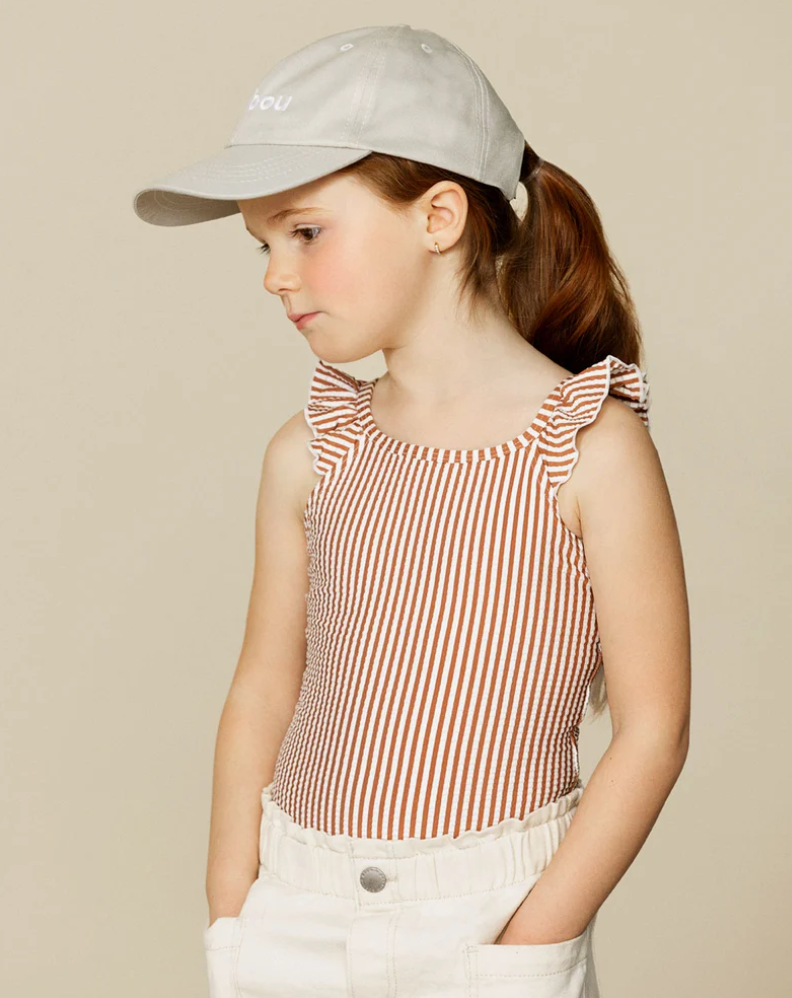 Caribou Casquette Beige TRÈS GRAND