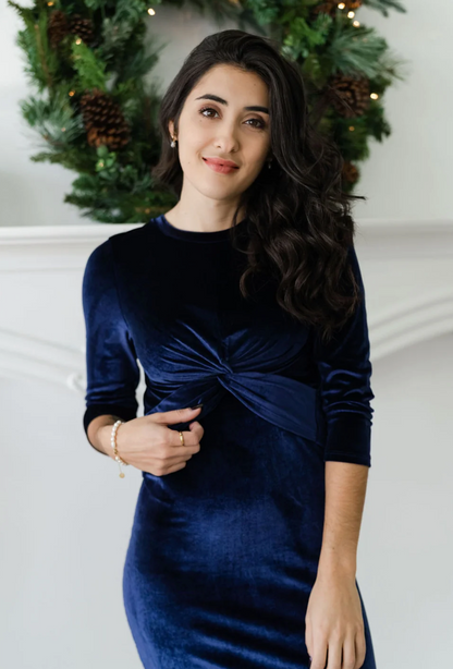 Rose Maternité Robe chic