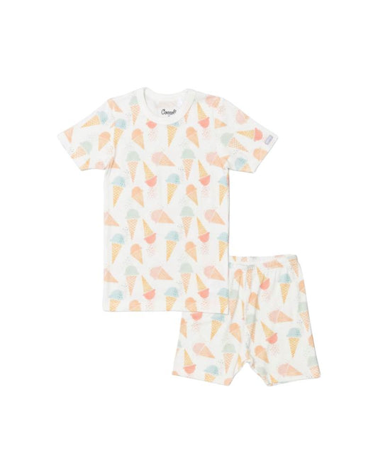Coccoli Pyjama Neutre Cornets de crème glacée